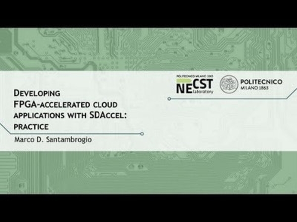 Developing FPGA-accelerated cloud applications with SDAccel: Practice