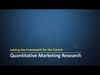 Quantitative Marketing Research