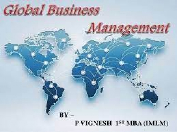 MA Global Business Management